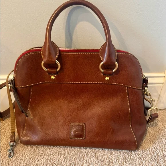 Dooney & Bourke Florentine Cameron Satchel Crossbody - Picture 3 of 16